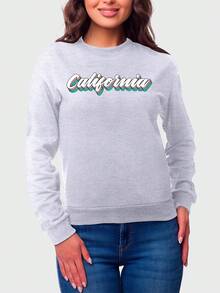 Women Sweatshirts - Màu Xám nhạt - Xem 1