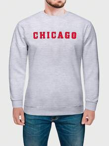 Men Hoodies - Màu Xám nhạt - Xem 1