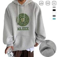 Sudadera Hombre Con Capucha De Calidad Con Cierre Hoodie - Gris - Ver 1