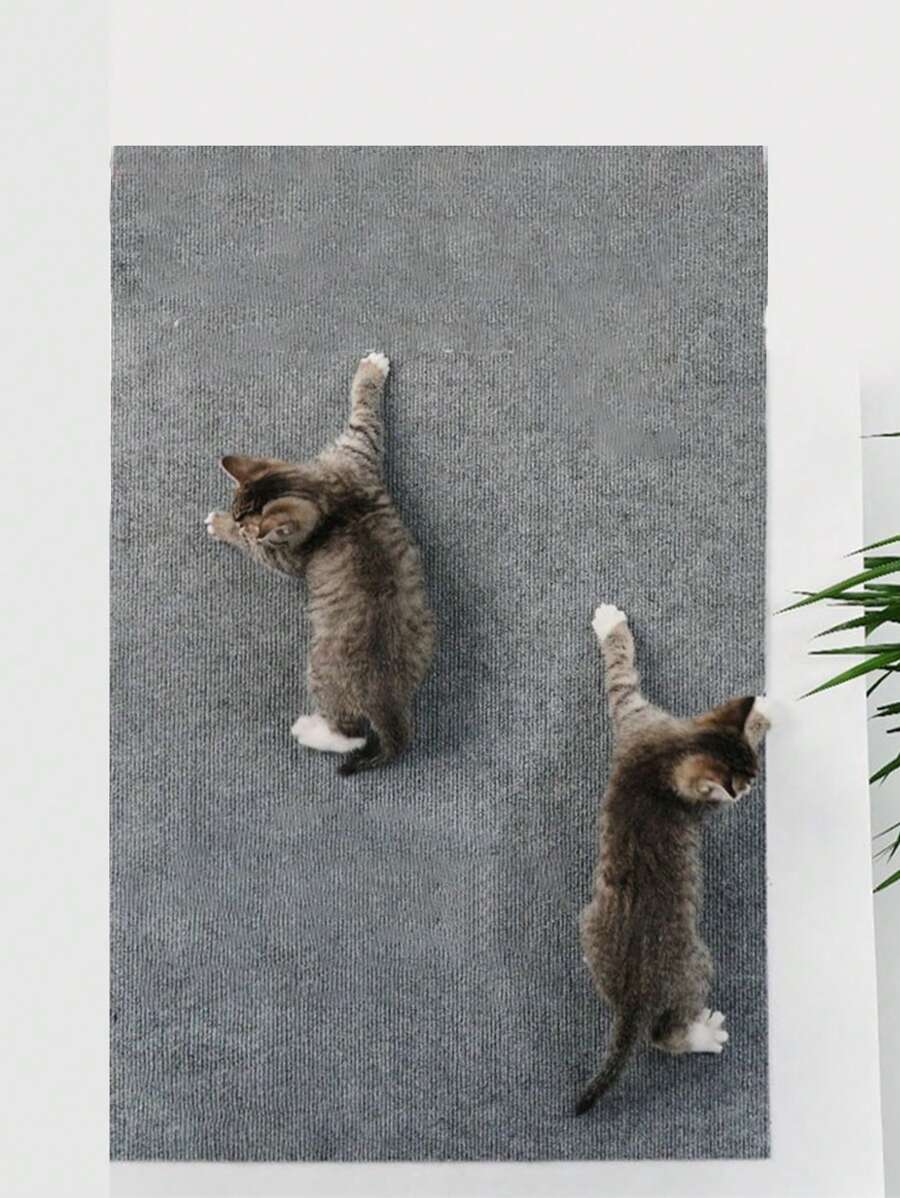 1 pièce Tapis de grattage pour chat DIY découpable pour la protection de canapé, durable et
