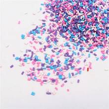 2-10mm Short Long Polymer Clay Cylindrical Candy Sprinkles Hot Soft Pottery For Decoration DIY Crafts Filler Accessories 20g/Bag