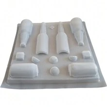 Molde Para Gelatina En Forma de Cerveza y Latas de Refresco Dia del Padre - Blanco - Ver 2