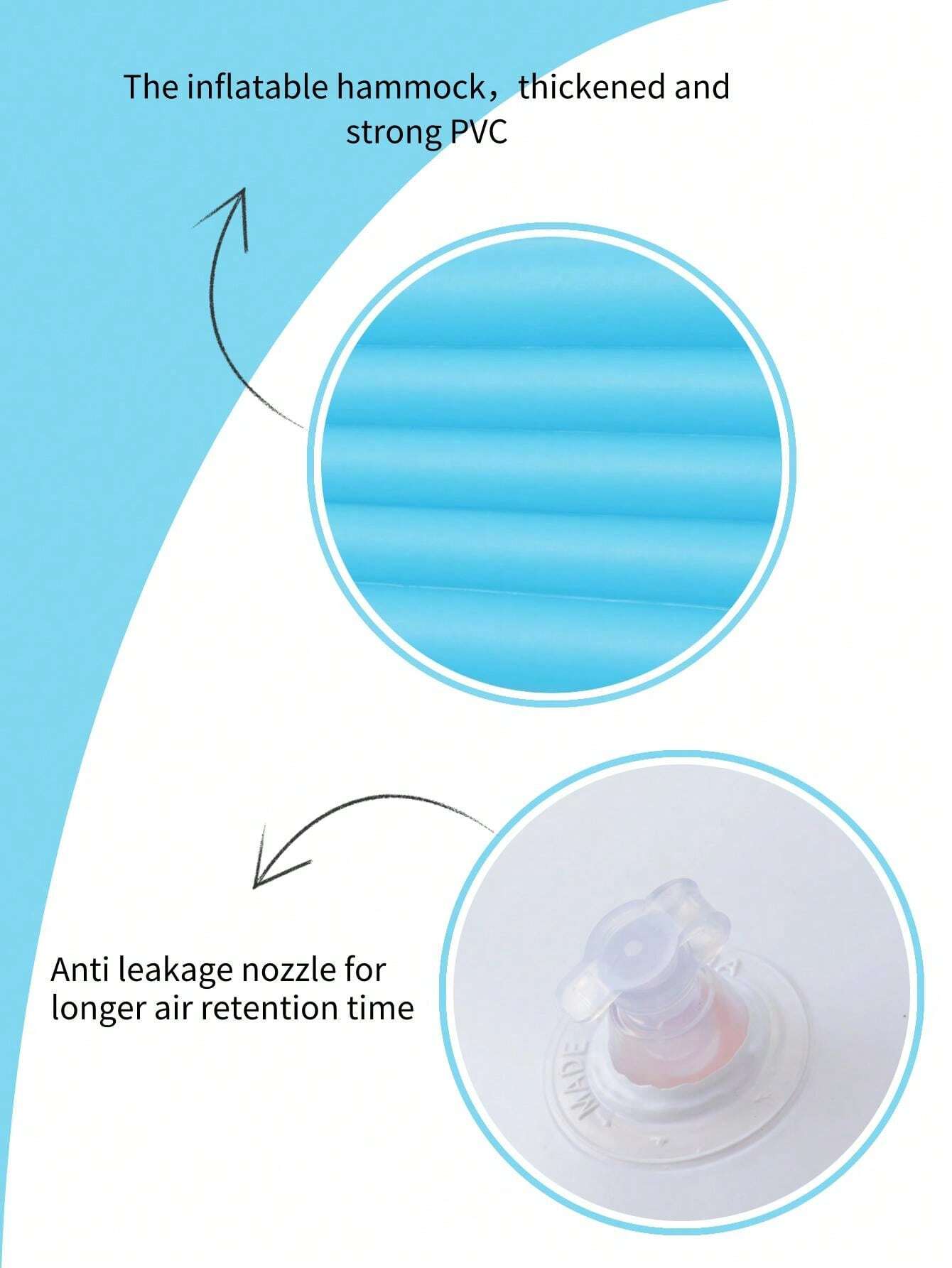 Hamaca Flotante Inflable Con Cola De Sirena – Ideal Para Piscina, Playa Y Fiestas De Verano
