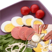 不鏽鋼食品分隔器 多功能蛋/壽司花瓣分隔器 創意廚房器具 - 銀色 - 查看 1