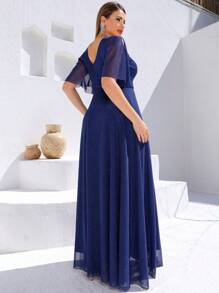 Women Dresses - Navy Blue - View 3