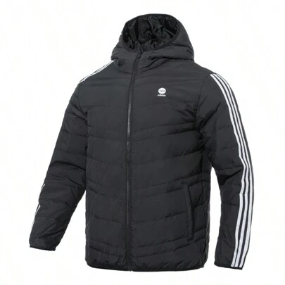 Adidas NEO男女同款外套2026全新運動休閒外套保暖羽絨羽毛衣情侶裝HN4793