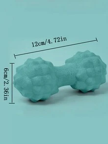 1pc Massage Ball Ball Yoga Peanut Ball Massage Roller Solid Massage Ball For Foot Relaxation - Multicolor - View 8