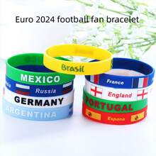 1 PC 2024 Đức UEFA EURO Cup Quạt Bóng Đá Lưu Niệm Vòng Tay - Nhiều màu - Xem 8