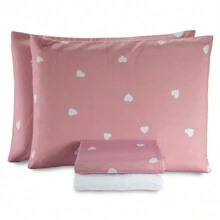 Sheet Sets With Pillowcases - trái tim - Xem 1