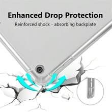 Custodia per iPad 10.2 pollici per iPad 9a/7a/8a generazione, con cane Corgi carino, in TPU trasparente con supporto pieghevole, porta-penna, compatibile con iPad 5a generazione, iPad Air 3, risveglio/sonno automatico, antiurto e protettiva per iPad 10a generazione