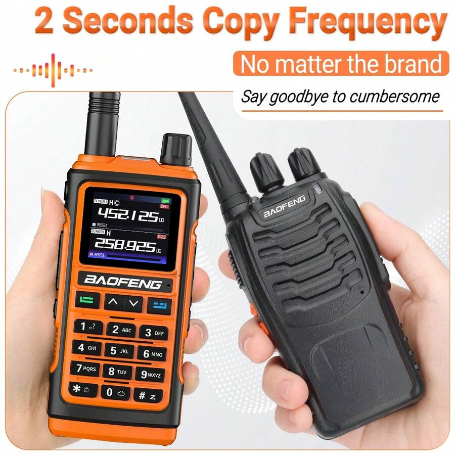 Baofeng 1pc Baofeng UV17 Pro GPS Walkie Talkie Air Band Wireless Copy