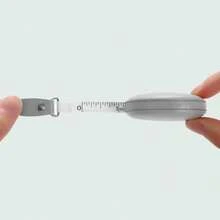 1.5m Mini Tape Measure For Measuring Body Circumference, Chest, Waist, Height, Soft Ruler For Clothing - Multicolor - View 3