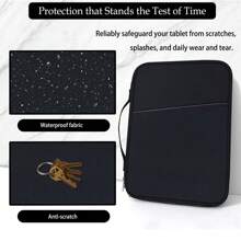9-11 13 Inch Tablet Carrying Case Compatible With IPad A16 2025 Air 13 Inch Padded Protective Travel Sleeve Bag For IPad Pro 11 10.9 10th Gen Air 5/4th Gen Galaxy Tab S9/S8