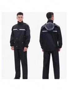 (048) WATERPROOF FOR CYCLING AND MOTORCYCLE RIDER - Blue - View 6