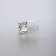 0,5 oz / 15 ml borrelglas ijsbergvorm bodem kristal whiskyglas, loodvrij kristalhelder whiskyglas glaswerk voor het drinken van whisky, bourbon, cognac, Ierse whisky en ouderwetse cocktails wijnglas