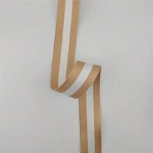 5 Meters 38mm Colorful Stripe Polyester Webbing Ribbon Band Outdoor Backpack Bag Strap Belt Tapes DIY Sewing Clothing Accessories