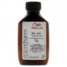 Color Charm Permanent Liquid Haircolor - 841 8G Light Golden Blonde By Wella For Unisex - 1.4 Oz Hair Color - Gold - View 3