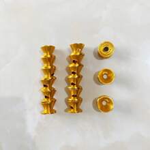 Shan Bao Replaceable Flashlight Cup, Aluminum LED Reflective Cup, Short Reflective Bow - Yellow - View 3