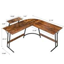 Desks & Workstations - Burnt Orange - View 7