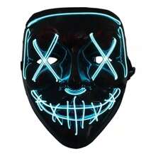 Party Masks - Ice Blue - View 2