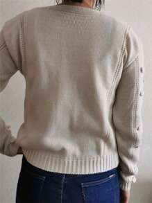 Women Cardigans - White - View 2