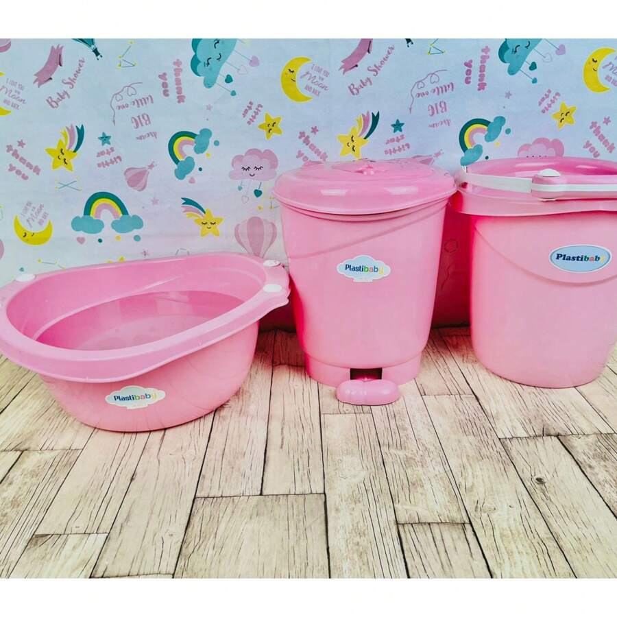 Baby Bathing Products - 淺粉色 - 查看 1