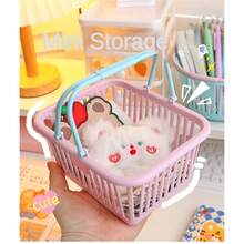 Storage Baskets - 粉紅色方塊 - 查看 2