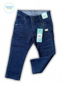 Baby Boys Denim - 深色水洗藍 - 查看 2