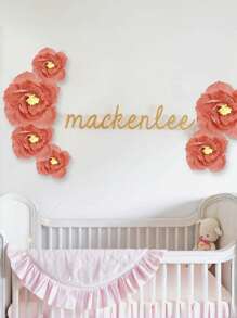 3Pcs Tissue Paper Flowers Decoration Paper Artificial Flower Supplies For Party Decoration, Wedding Decoration, Background Wall, Room Decoration, Bridal Shower,Christmas