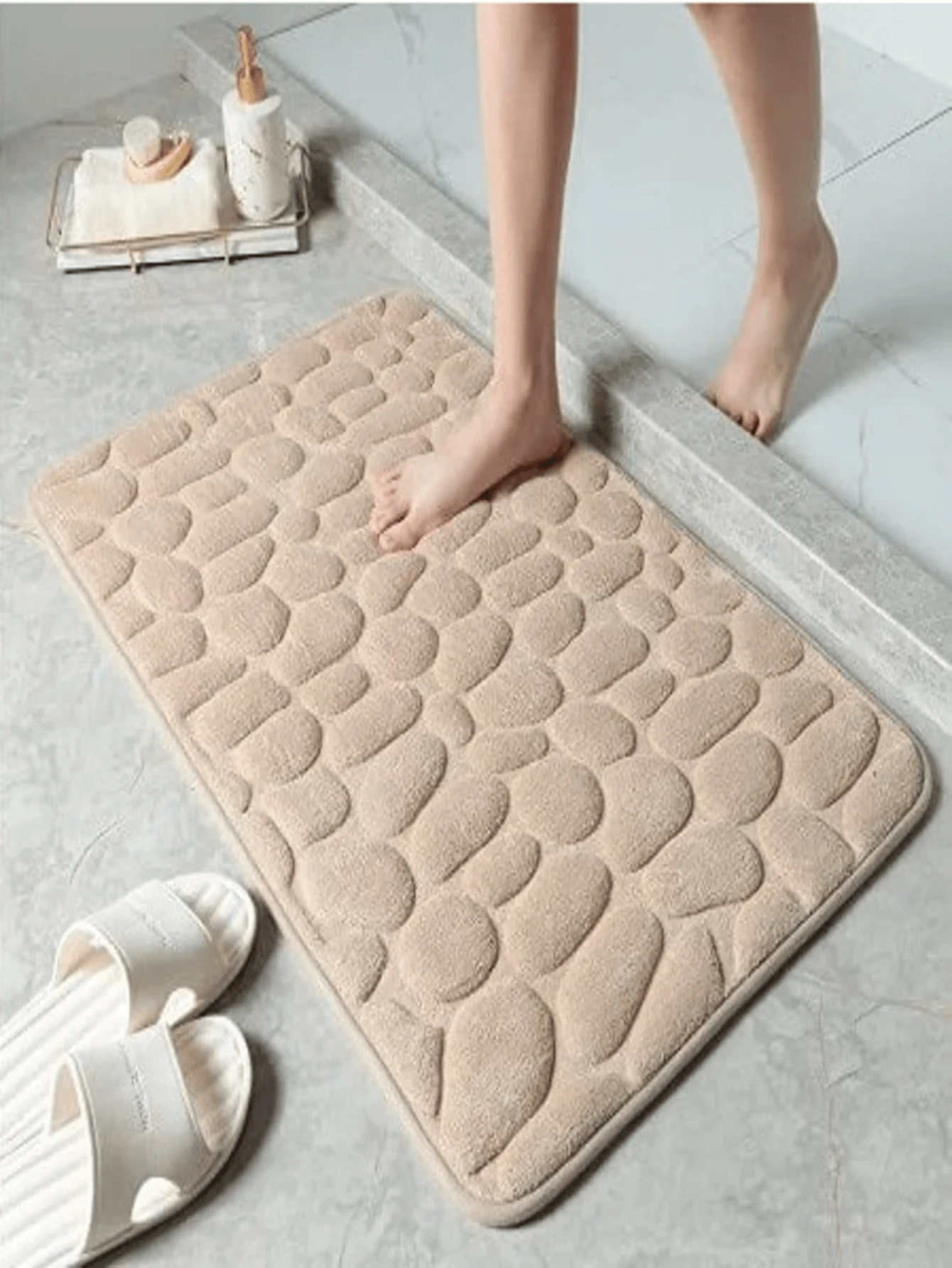 Bath Mats - Khaki - View 1