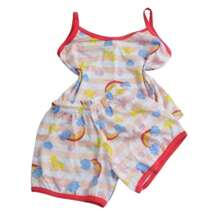Baby Doll Infantil Menina Alcinha 1 á 5 anos – Pijama Menina - Multicolorido - Visão 1