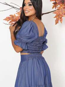 Women Two-Piece Outfits - Rửa trung bình - Xem 2