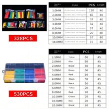 530入組熱縮絕緣套管，彩色熱縮套管328入組電纜配線管 - 彩色 - 查看 10