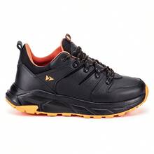 Men Sneakers - 黑橘 - 查看 2