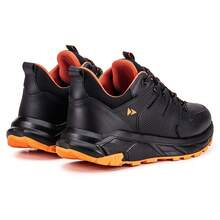 Men Sneakers - 黑橘 - 查看 4