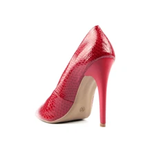 Women Pumps - Red - View 3