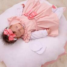 Baby Girls Rompers - Rusty Rose - View 8