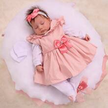 Baby Girls Rompers - Rusty Rose - View 4