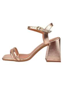 Women Flat Sandals - 銅色 - 查看 3