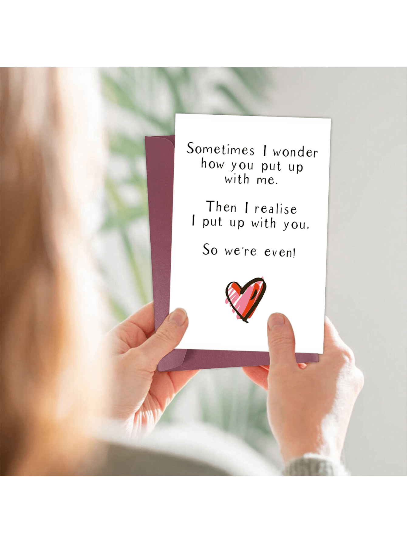 1 张趣味周年纪念卡 - 结婚周年纪念卡 - 男士生日卡 - 女士生日卡 - 丈夫幽默卡 - 妻子玩笑卡 周年纪念卡、明信片、贺卡、空白内页可写自定义信息、圣诞节 - O款 - 查看 5