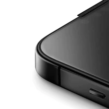 CELULARTE Mica de Privacidad Cristal Templado Premium para Todos iPhone 11 12 13 14 15 Anti-Espia 9H Mica Borde Negro - Negro - Ver 5