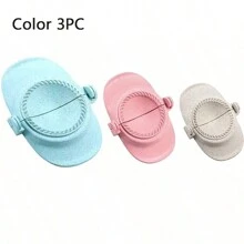 3入組餃子製造器,餃子模具,廚房工具,廚房小工具 - 白色 - 查看 6