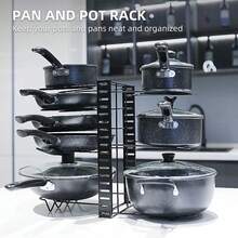 Pot Racks - Black - View 1