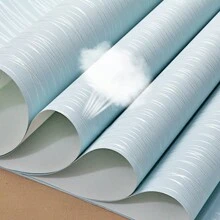 1 Roll Minimalistic Line Pattern Modern Wallpaper, Materials, Breathable, Suitable For Living Room Bedroom TV Wall Decor, Renovation Stickers Peel Wall Panels, Wall Paper, Wallpapers, Spring Decoration Items Refresh Your Home, Rama Decoration Stickers - Multicolor - View 9