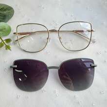 Women Eyeglasses - 綠色 - 查看 1