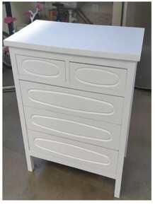 Adesivo Decorativo Branco Fosco Geladeira 1mx50cm - Branco - Visão 5