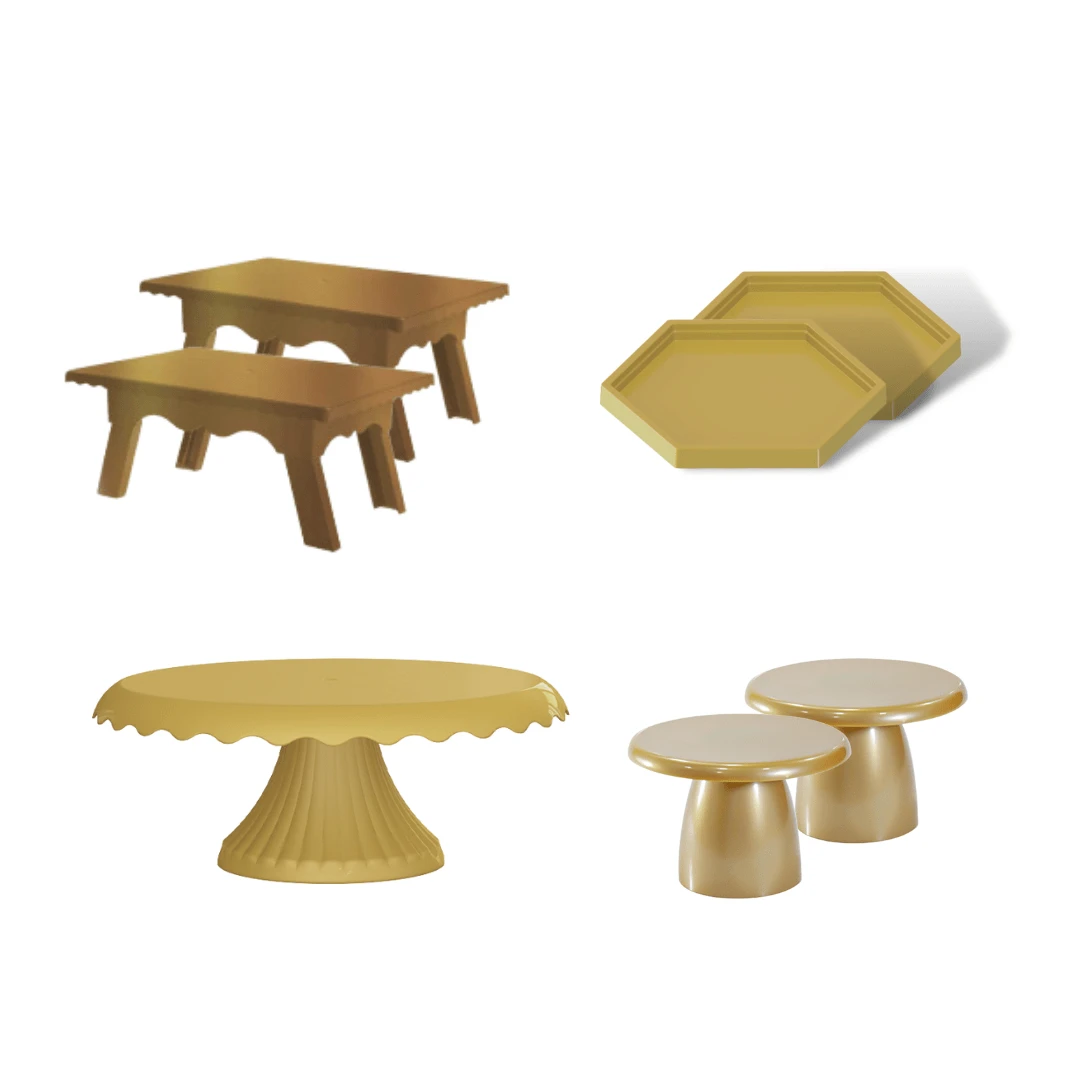 Glow Party Supplies - Vàng - Xem 1