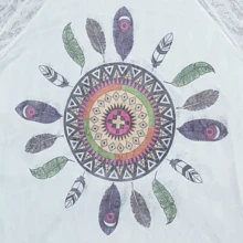 Women T-Shirts - 白色 - 查看 7