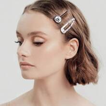 Harry Potter 9 & 3 Quarters Hair Clip Set (Pack Of 4) (Multicoloured) - Multicoloured - View 2