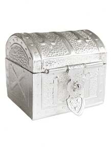 Cofre Para Arras Matrimoniales Boda Plata Fina Ley .950 - Multicolor - Ver 1